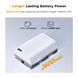 Комплект з двох акумуляторних батарей з виходом Type-C K&F Concept LP-E6NH 2600mAh White для Canon (KF28.0033S1) KF28.0033S1 фото 6