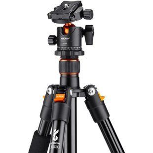 Професійний штатив для камери K&F Concept K234A1+BH-28 (висота 1,6м, вантажопідйомність 10кг) (KF09.080V1) KF09.080V1 фото