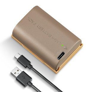 Акумуляторна батарея з виходом Type-C K&F Concept LP-E6NH 2250mAh для Canon (KF28.0022) KF28.0022 фото