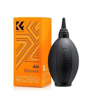 Повітряна силіконова груша K&F Concept для чищення оптики, об'єктивів (SKU.1693) SKU.1693 фото