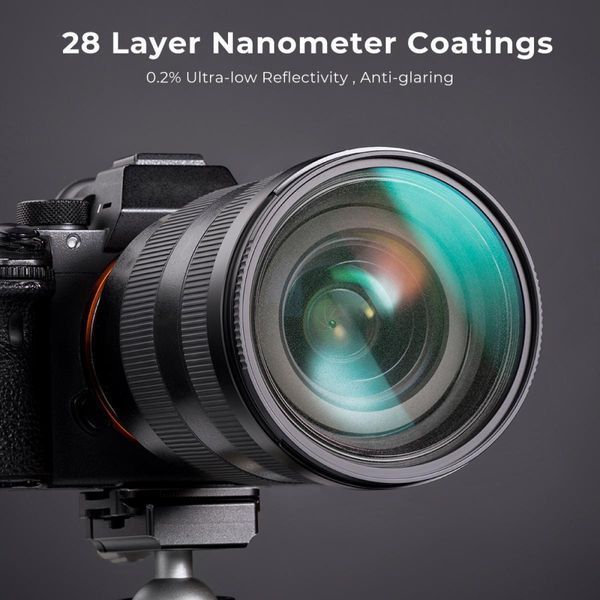 Фільтр чорного туману K&F Concept Mist Black Diffusion 1/2 Nano-X 52мм (KF01.1649) KF01.1649 фото