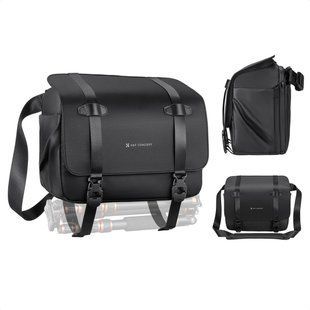Cумка на одне плече для фотоапарата K&F Concept Camera Sling Bag 10л Urban Wander 10 Black (KF13.163) KF13.163 фото